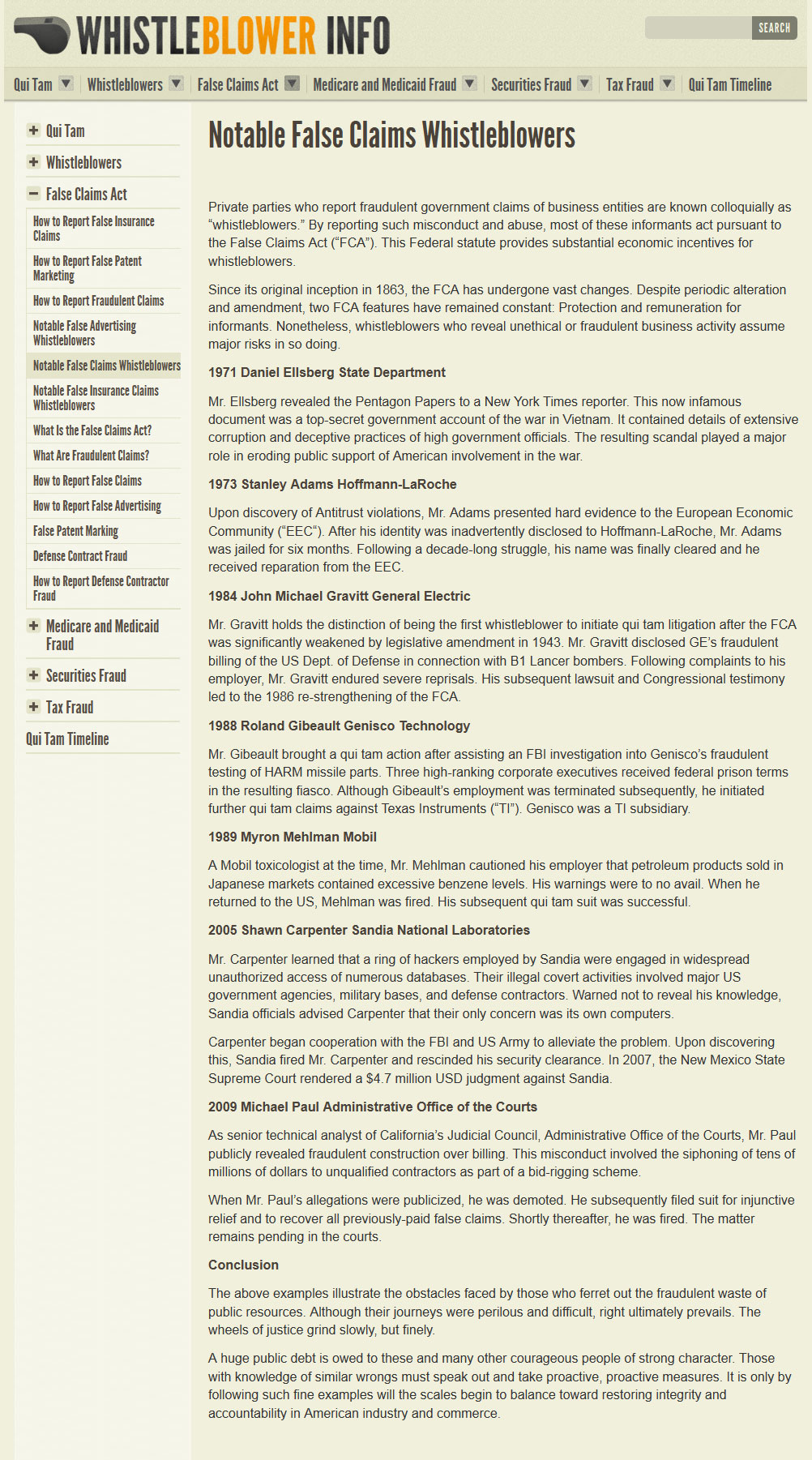 Notable-False-Claims-Whistleblowers-I-Whistleblowing-Protection